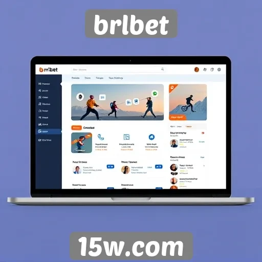 Análise da interface do usuário do site brlbet